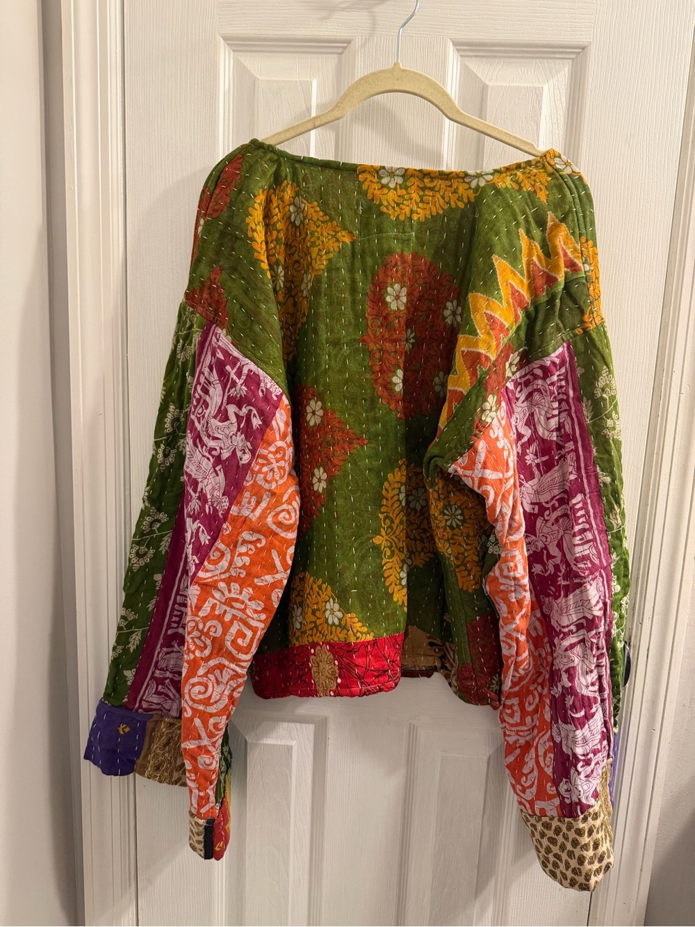 Reversible Kantha Jacket - Picture 7 of 14